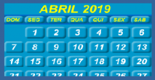 O calendário