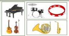 O som dos instrumentos