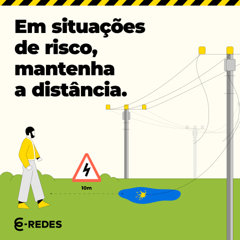 E-REDES lança campanha de prevenção de riscos elétricos junto da comunidade